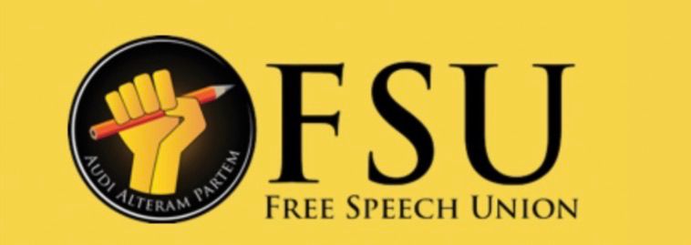 Free Speech Union banner