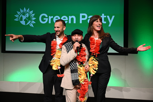 Mothin Ali, a deputy leader of the Green Party