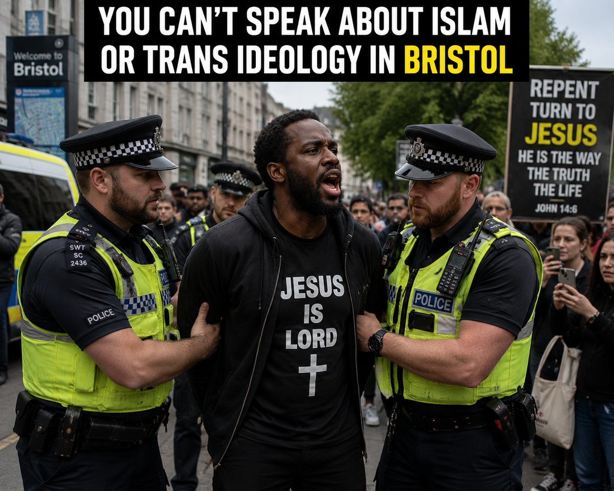 Christian street preacher