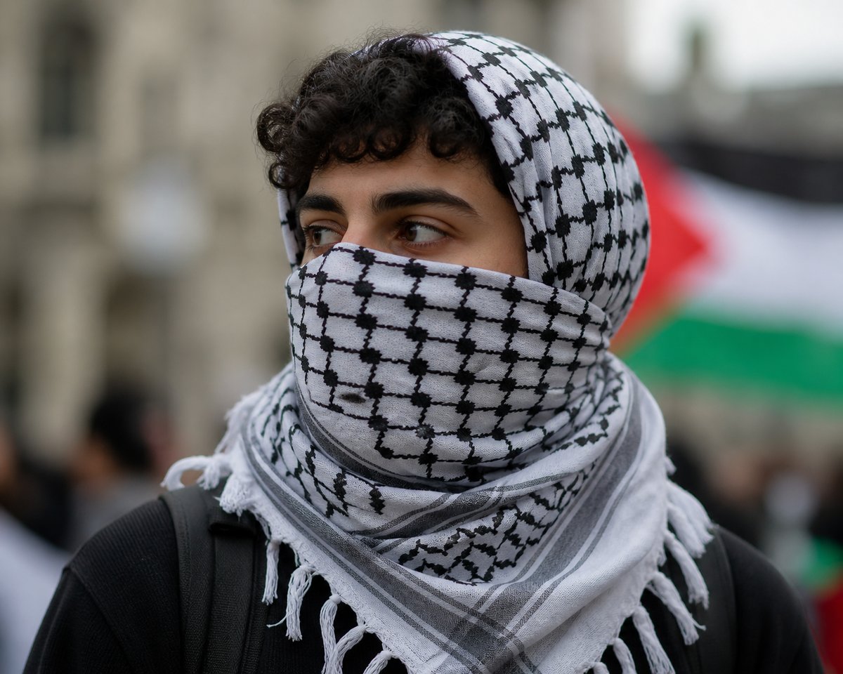 Brodie Mitchell, Royal Holloway student facing police investigation for calling a keffiyeh a tea towel