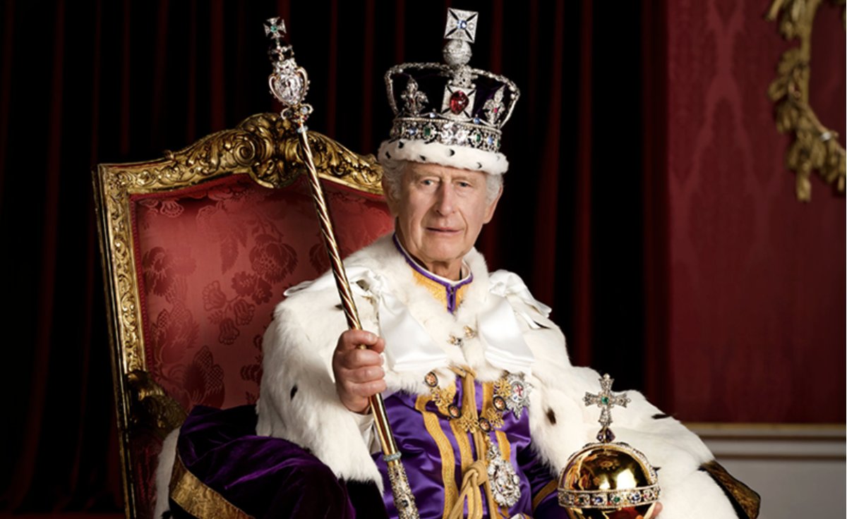 King Charles delivering the King's Speech in the House of Lords