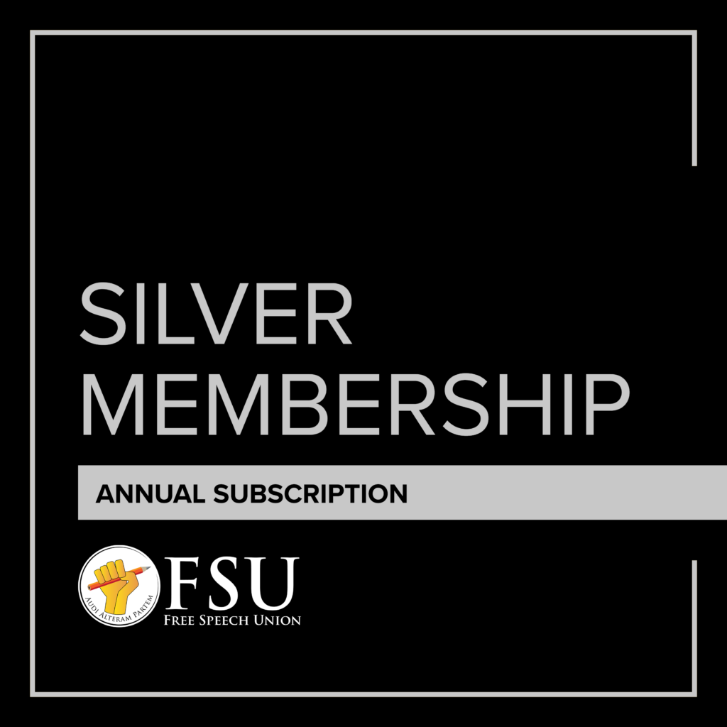 Silver Membership Annual Subscription The Free Speech Union silver-membership-annual-subscription-the-free-speech-union